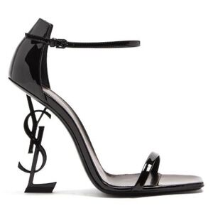 Saint Laurent
Opyum black patent leather heels size 40 US 10 preowned